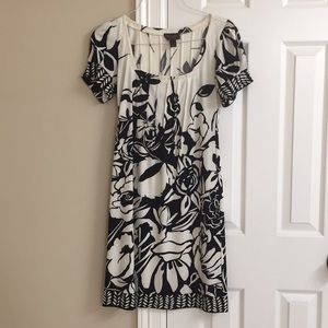 Black and white dress